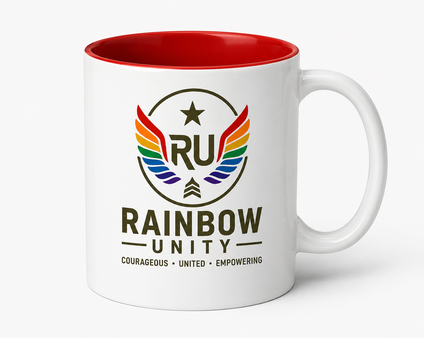 Rainbow Unity Accent Mug (15oz)