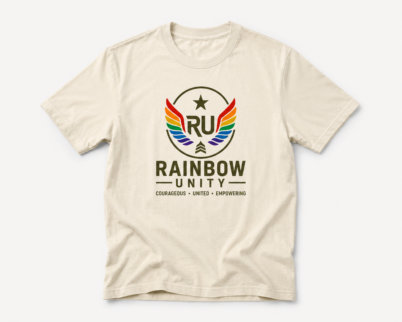 Rainbow Unity Softstyle Tee